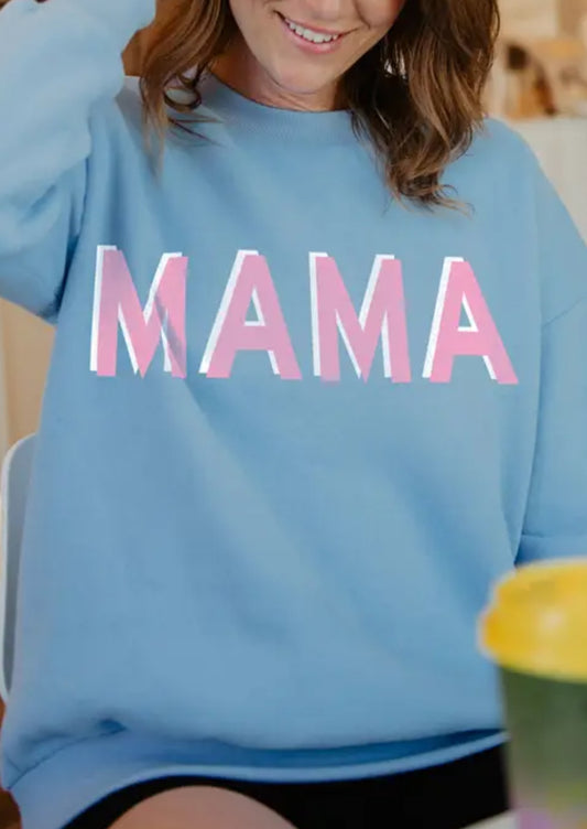 Blue MAMA Sweatshirt