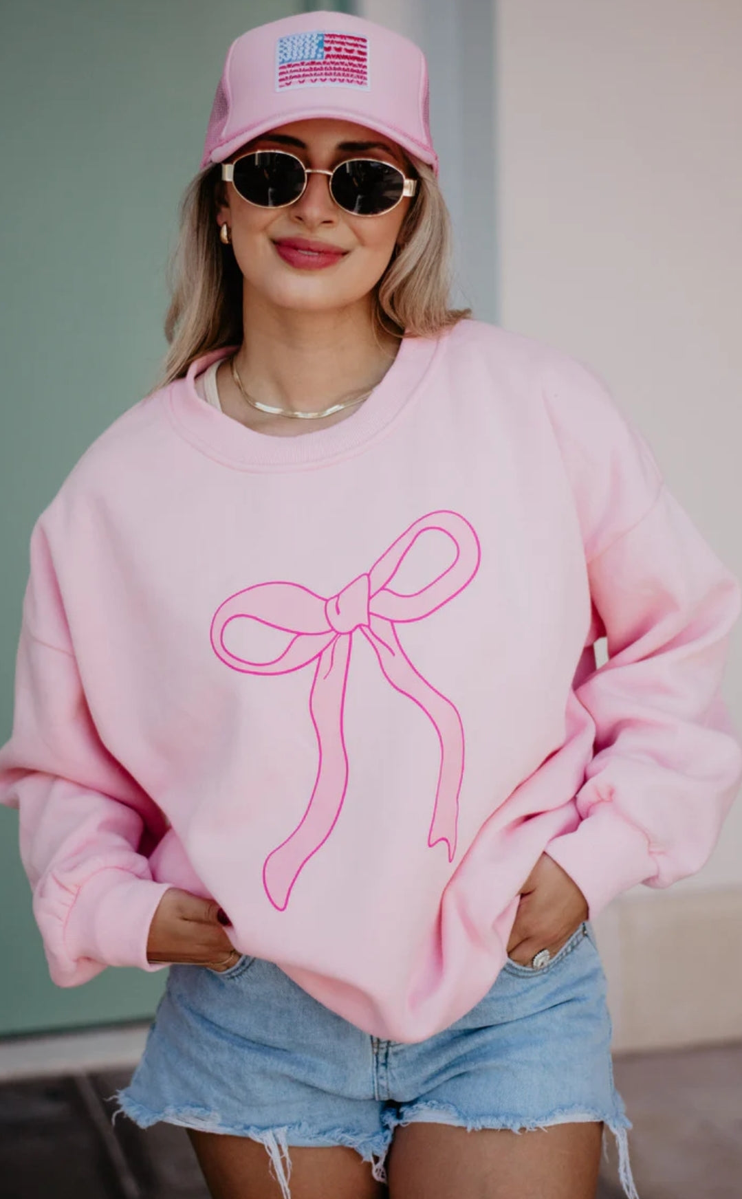 Coquette Bow Sweatshirt