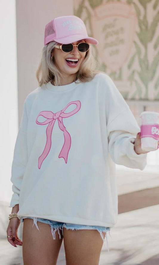 Coquette Bow Sweatshirt