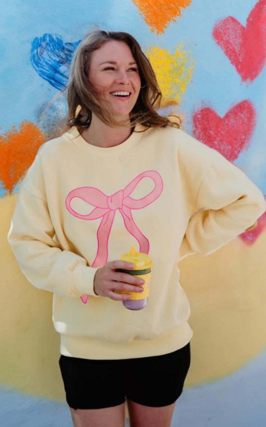 Coquette Bow Sweatshirt